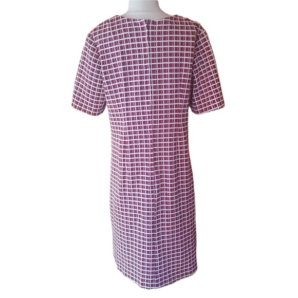 Vintage‎ Red & White, Poly Knit Dress - Picture 4 of 4